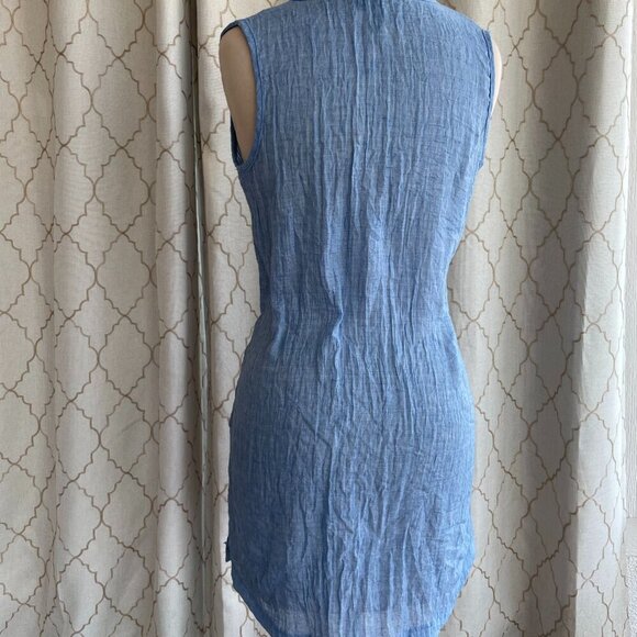 Portocruz Women's Swim Blue Coverup Tank Dress, Size Small NWOT - Picture 4 of 9